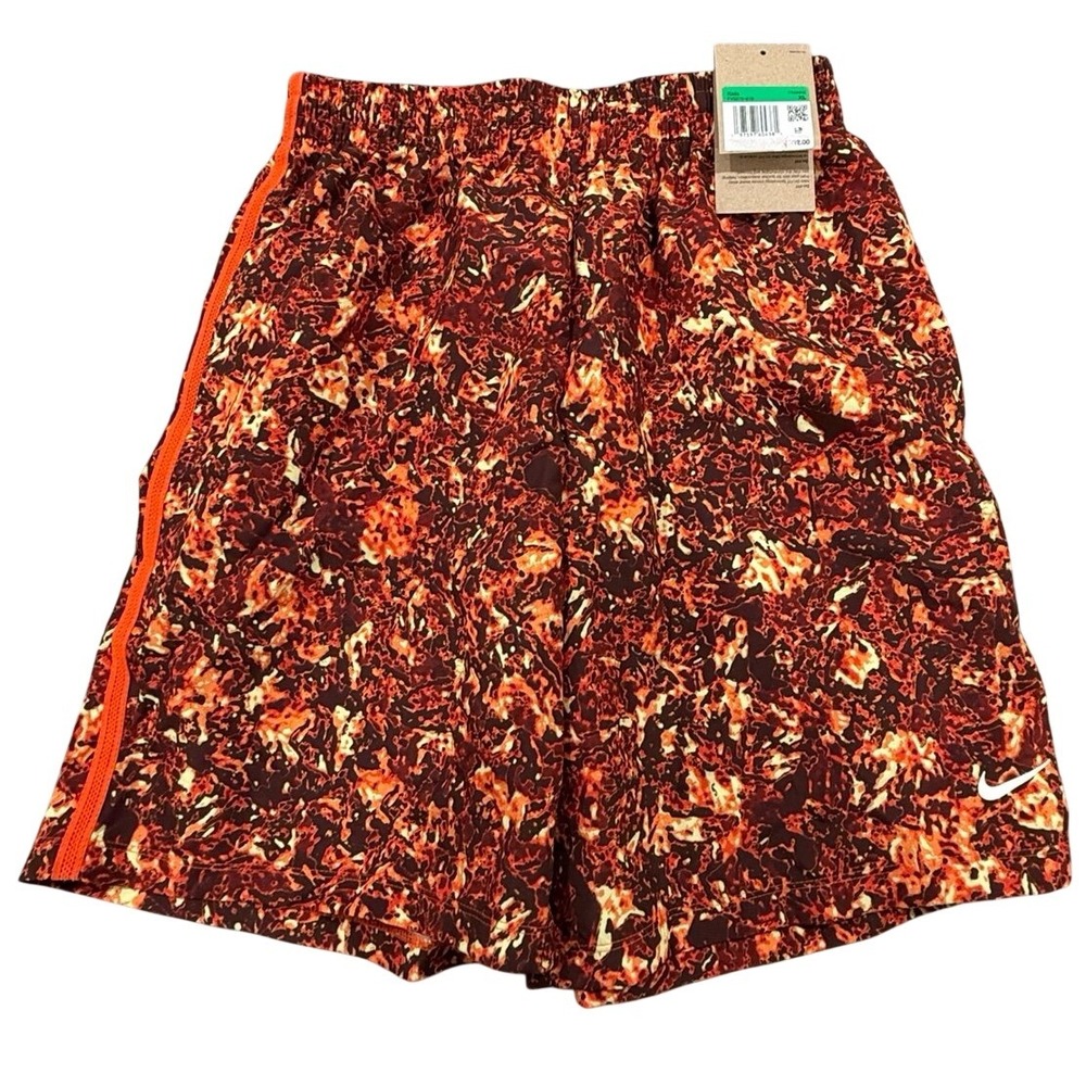 Nike Dri-FIT Training Shorts Kids XL Black/Orange NWT‎